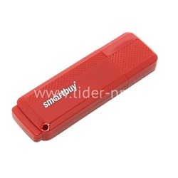 USB Flash  32GB SmartBuy Dock красный