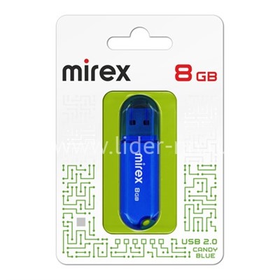 USB Flash 8GB Mirex CANDY BLUE