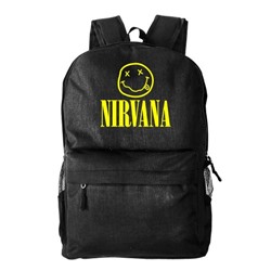 Рюкзак текстильный, молодежный "Nirvana"