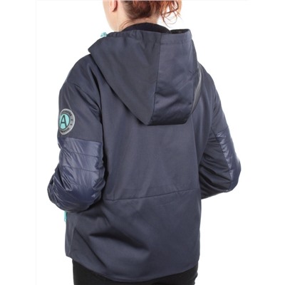 009 DARK BLUE Куртка демисезонная женская (100 гр. синтепон) размер S (42) - 48 российский