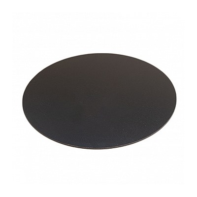 Подложка для торта, диаметр 24 см  3 мм ЛХДФ (черная)