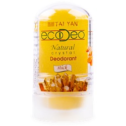Дезодорант-кристалл ecodeo стик с куркумой TaiYan, 60 г
