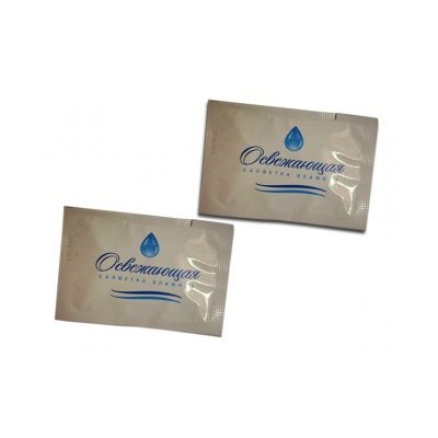 Салфетки Влажные с антибактер.эффектом в индив упаковке (1000/50)
