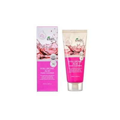 Пенка для умывания Ekel Foam Cleanser Hyaluronic Acid 100мл