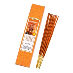 RUDRAKSHA, Flora Incense Sticks, Aasha Herbals (Ароматические палочки РУДРАКША, Ааша Хербалс), уп. 10 палочек.