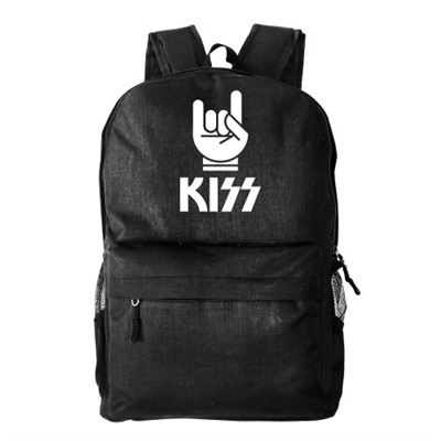 Рюкзак текстильный, молодежный "Kiss"