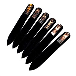 BHM Professional Хрустальная пилочка для ногтей, 4103 принцы, в ассортименте, 13,5 см