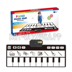 Музыкальный коврик пианино (звук) 30*80 см 757-01C, 757-01C