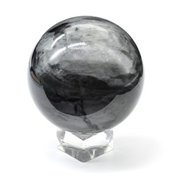 Шар из яшмы серебряной, диаметр 69мм, 446г