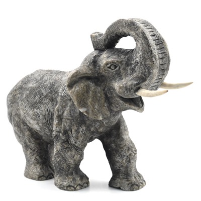 Скульптура из кальцита "Слон" 240*81*176мм.