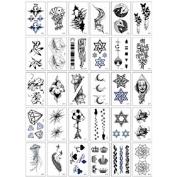 Набор наклеек-татуировок Граффити 30штук (2590)