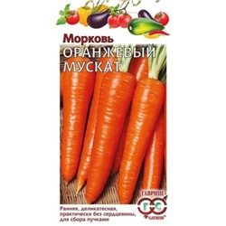 Морковь Оранжевый мускат (Гавриш) 2г