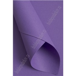 Фетр жесткий 1,2 мм, Корея Solitone 40*55 см (5 шт) фиолетовый №847