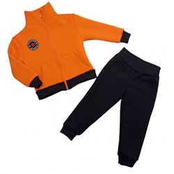 Спортивный костюм 0212/43 оранжево-черный