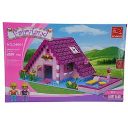 Конструктор Fairy Land 281дет. Котеджс терассой 35*25cм/ коробка 24601