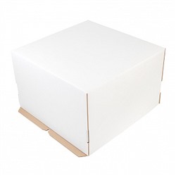 Коробка для торта 28*28*18 см, без окна (самолет)