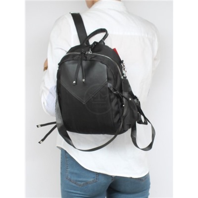 Рюкзак жен текстиль GF-6768,  1отд,  5внеш,  3внут/карм,  черный 256291
