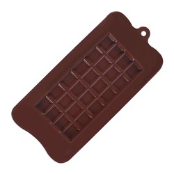 Форма силиконовая для шоколада «Плитка дольки»