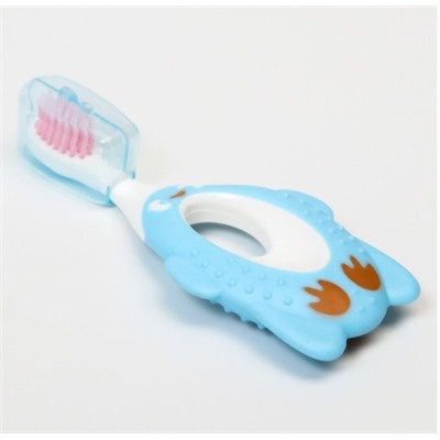 Детская зубная щетка с защитным колпачком (1-6 лет)