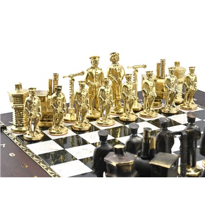 Шахматный ларец "РЖД" 440*450*95мм