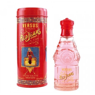 VERSACE RED JEANS 75ml edt M~