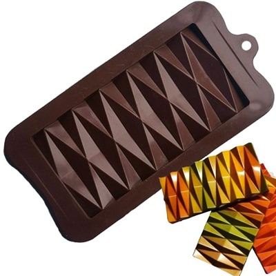 Форма силиконовая для шоколада «Плитка искушение»