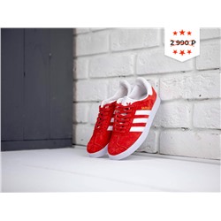 Кеды Adidas Gazelle wmns red white