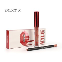 Блеск + карандаш Kylie - Dolce K (1шт.)