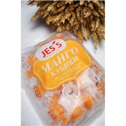 АРОМАТНЫЕ конфетки ,без сахара МАНГО JESS( жевательный мармелад в упаковке ) 500 гр