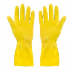 Перчатки резин Libry/Komfi (размер L) без х/б напыл