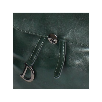 Рюкзак жен натуральная кожа JRP-360,  (change)  1отд,  1внеш+5внут/карм,  зеленый 239920