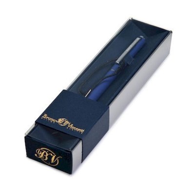 Ручка автоматическая шариковая 0.7мм "PALERMO" синяя,  (синий корпус, синяя коробка) 20-0250/075 Bruno Visconti