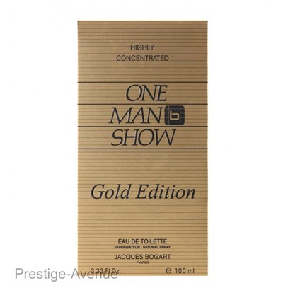 Jacques Bogart One Man Show Gold Edition edt for man 100 ml