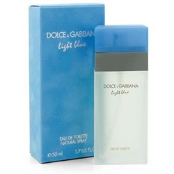 DOLCE and GABBANA LIGHT BLUE lady set (50edt 100body/cream)