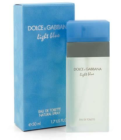 50ml dolce and gabbana light blue