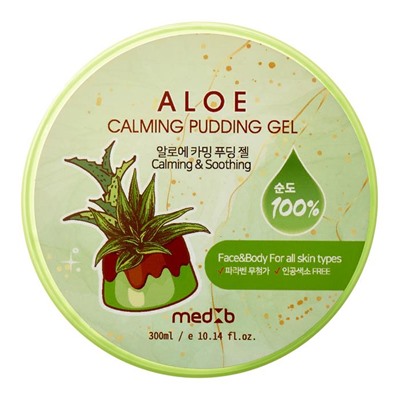 MEDB Гель успокаив.д/тела с экстр.алоэ  Aloe Claming Pudding Gel 300мл