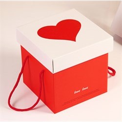 Подарочная коробка "Сердце"