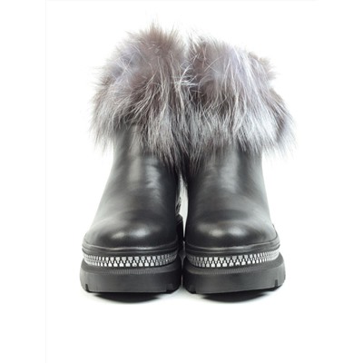 M20-5042 Ботинки зимние женские (натуральная кожа, натуральный мех) размер 37