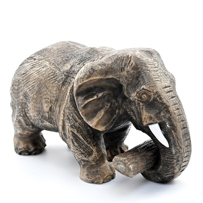 Скульптура из кальцита "Слон" 155*80*95мм.