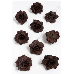 Головки цветов "Розочка" 4,5 см (50 шт) SF-2093, шоколадный №2