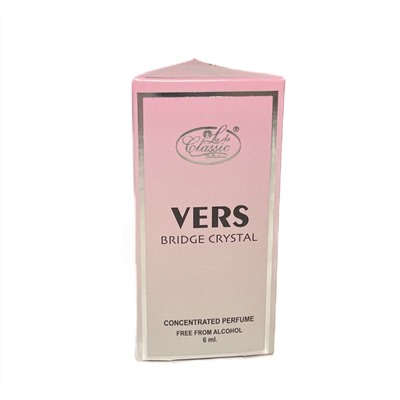 La de Classic Concentrated Perfume VERS BRIGHT CRYSTAL (Масляные арабские духи ВЕРС БРАЙТ КРИСТАЛ, Ла Де Классик), 6 мл.