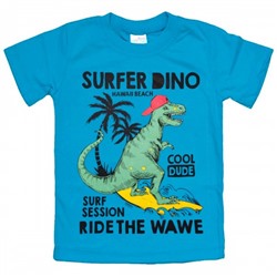 Футболка для мальчика "Surfer Dino"