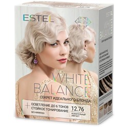 WHITE BALANCE Осветлитель Секрет идеального блонда 12.76 волнительный аметист Estel