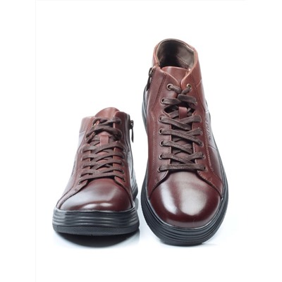 553A-3 Ботинки демисезонные мужские (натуральная кожа, байка)