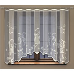 Готовые шторы арт.  245360/160, Лав стори,  размеры : 300 см ширина х 160 см высота, цвет - крем, на универсальной шторной ленте