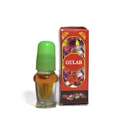 GULAB Perfumes, Mehak Attar (ГУЛАБ (Роза), индийские масляные духи, Мехак Аттар), 1,25 мл.