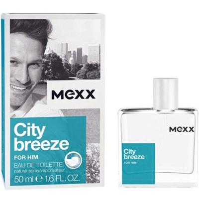 MEXX CITY BREEZE 50ml edt Homme  M~ АКЦИЯ! СКИДКА 10%