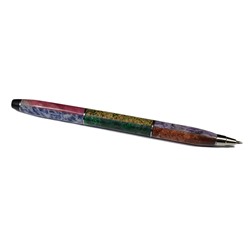 Шариковая ручка из самоцветов