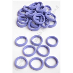 Резинки бесшовные для волос "Premium" 4 см (80 шт) SF-7051, фиолетовый №8046