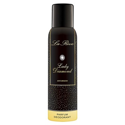 .Дезодорант  женский спрей LA RIVE  LADY DIAMOND 150ml /жен.(PR Леди миллион)